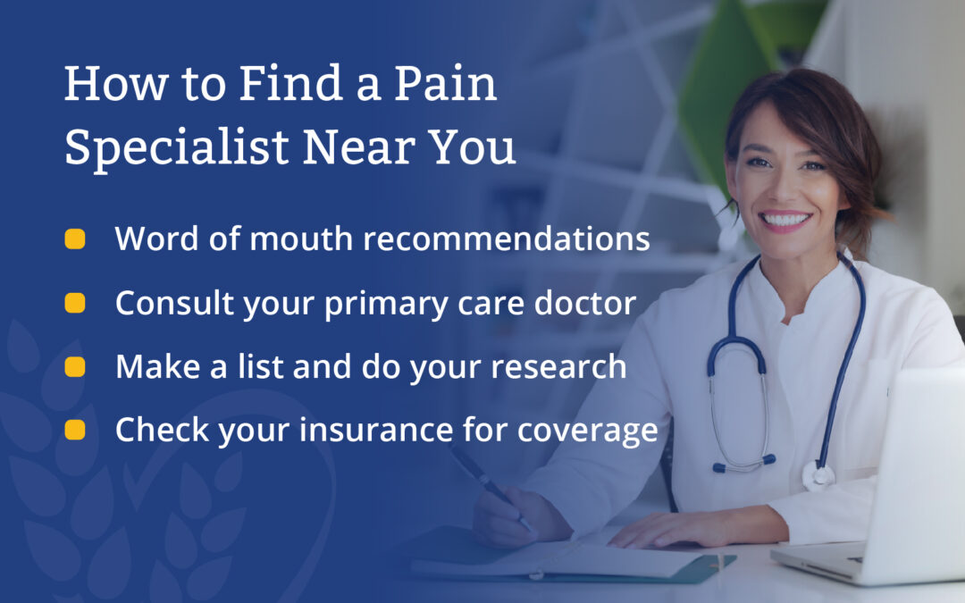 How to Find a Pain Specialist Near You